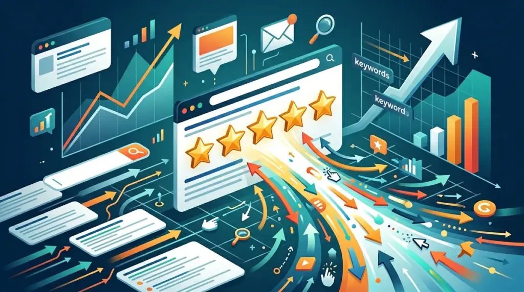 How Review Stars Influence Click-Through Rate